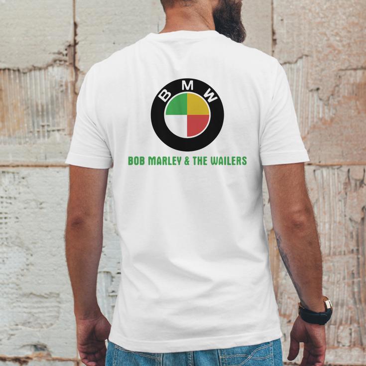 Bmw Bob Marley And The Wailers Mens Back Print T-shirt Funny Gifts