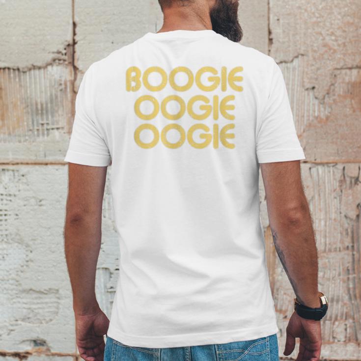 Boogie Oogie Oogie Vintage Style 1970S Mens Back Print T-shirt Funny Gifts