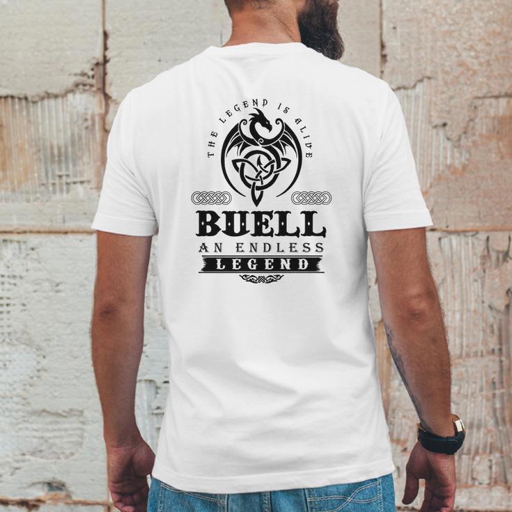 Buell Mens Back Print T-shirt Funny Gifts