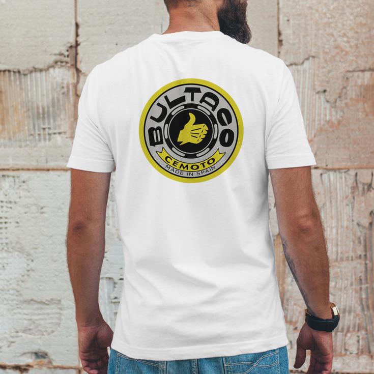 Bultaco Pursang Mens Back Print T-shirt Funny Gifts