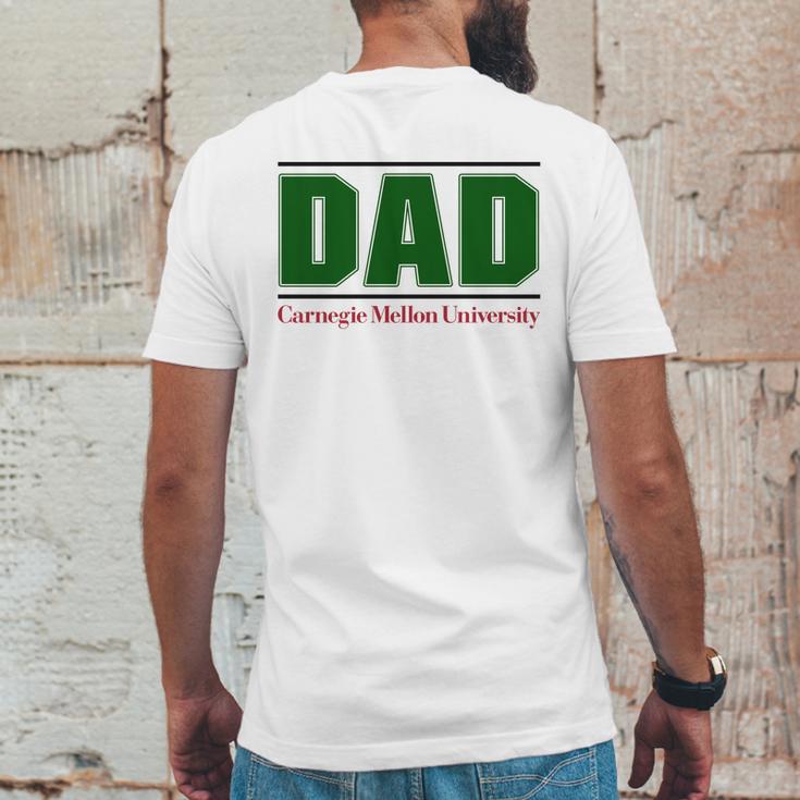 Carnegie Mellon University Proud Dad Parents Day 2020 Mens Back Print T-shirt Funny Gifts