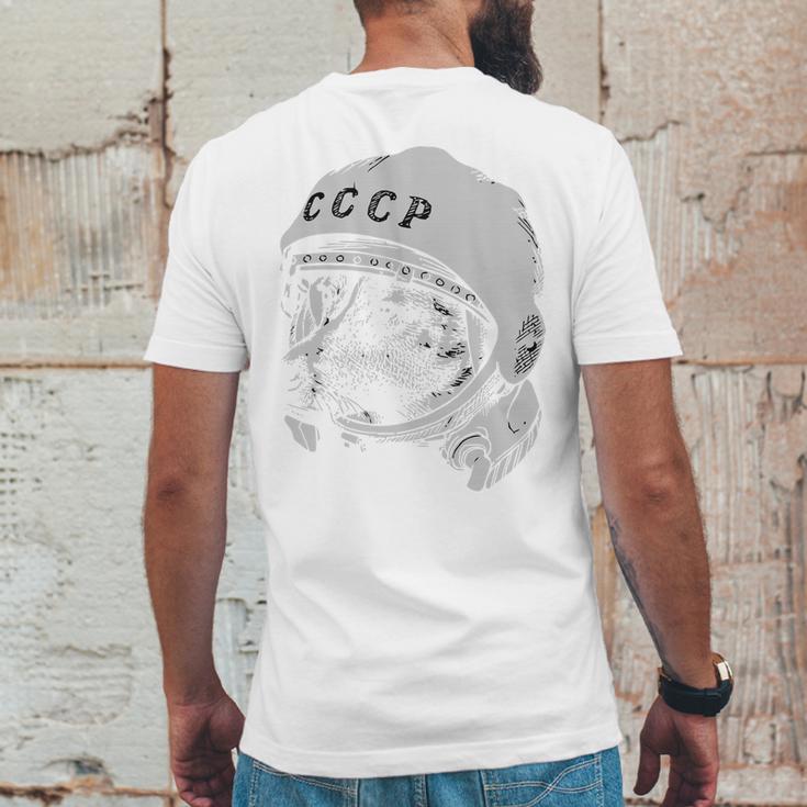 Cccp Laika Mens Back Print T-shirt Funny Gifts