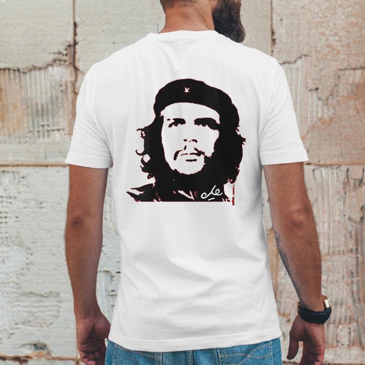 Che Guevara Signature Mens Back Print T-shirt Funny Gifts