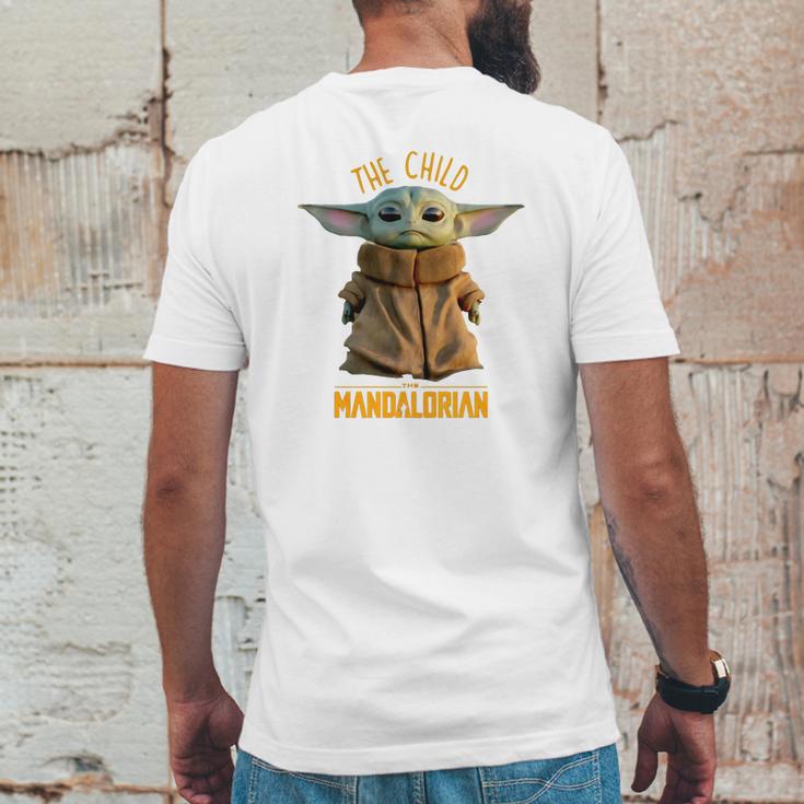 The Child Baby Yoda Mandalorian Shirt Mens Back Print T-shirt Funny Gifts