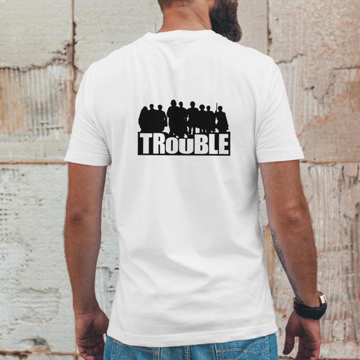 The Chosen Trouble Mens Back Print T-shirt Funny Gifts