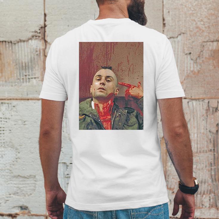 Classic 70S Movie Taxi Driver Travis Bickle Blood Soaked Cool Movie Mens Back Print T-shirt Funny Gifts