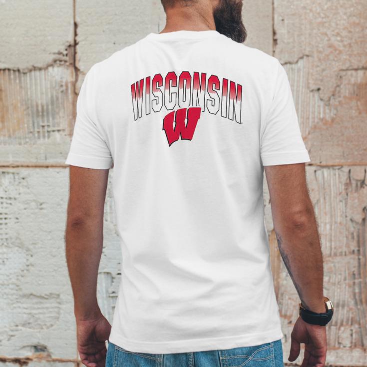 Colosseum Wisconsin Badgers Golden Boy Mens Back Print T-shirt Funny Gifts