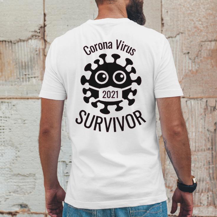 Corona Virus SurvivorLimited Mens Back Print T-shirt Funny Gifts