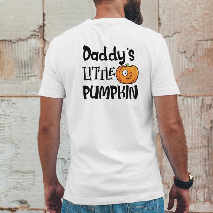 Mens Daddys Little Pumpkin Bdsm Shirt Halloween Gift For Sub Mens Back Print T-shirt Funny Gifts