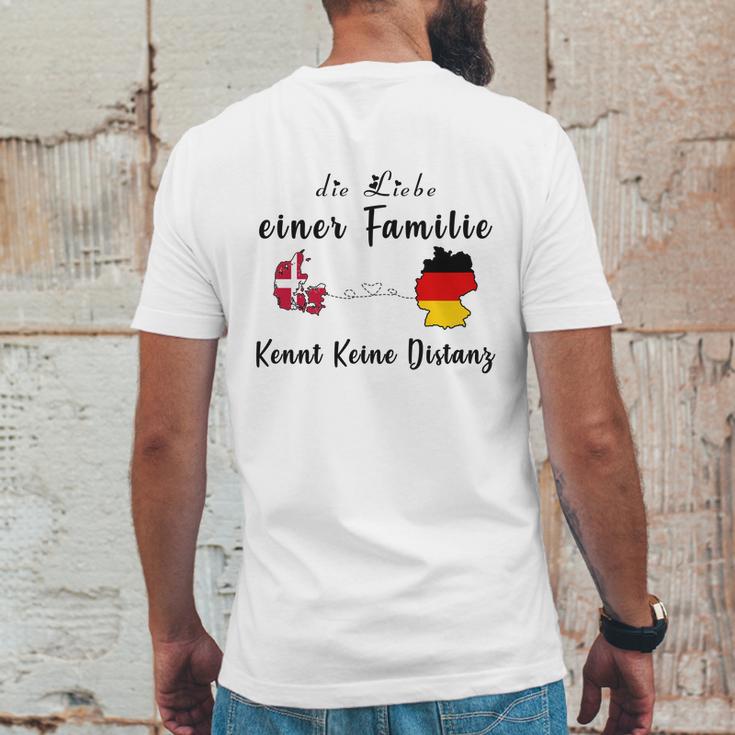 Die Liebe Einer Familie Kennt Keine Distanz Denger Mens Back Print T-shirt Funny Gifts