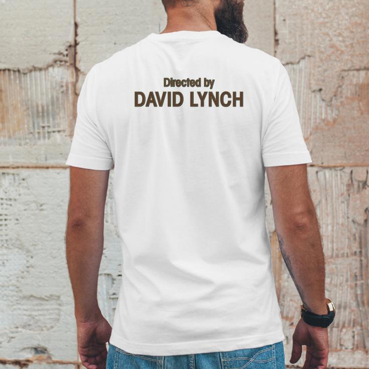 Directed By David Lynch David Lynch Twin Peaks Mens Back Print T-shirt Funny Gifts