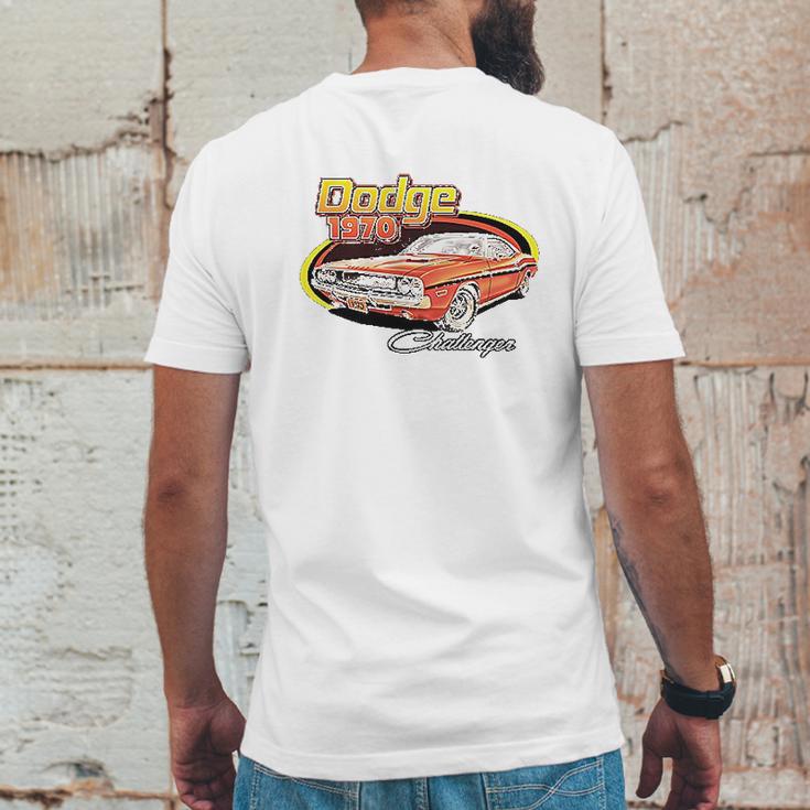 Dodge 1970 Challenger Mens Back Print T-shirt Funny Gifts