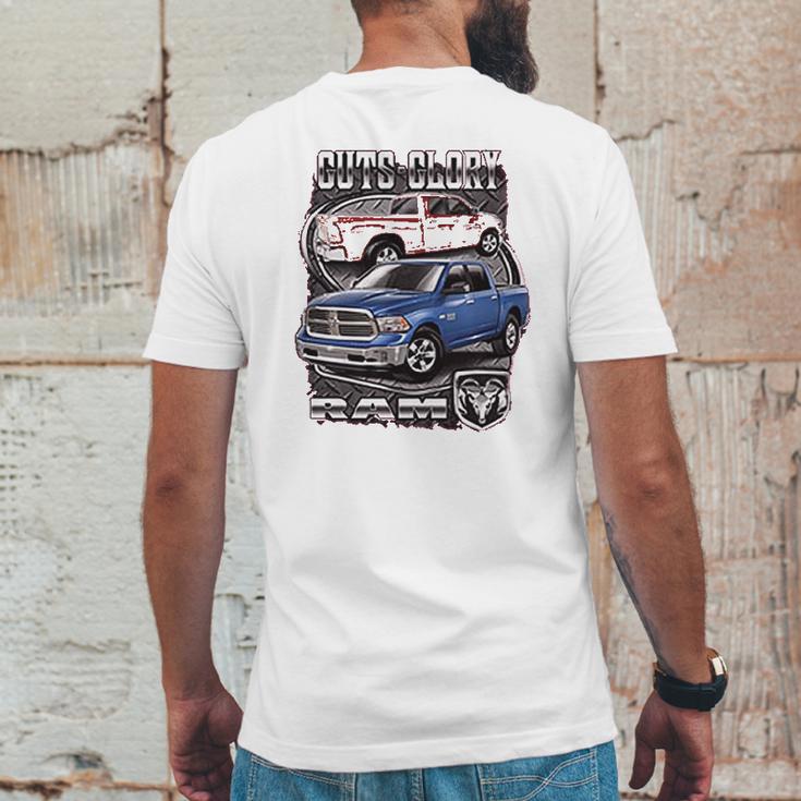 Dodge Ram Guts And Glory Dodge Truck Licensed Mens Back Print T-shirt Funny Gifts