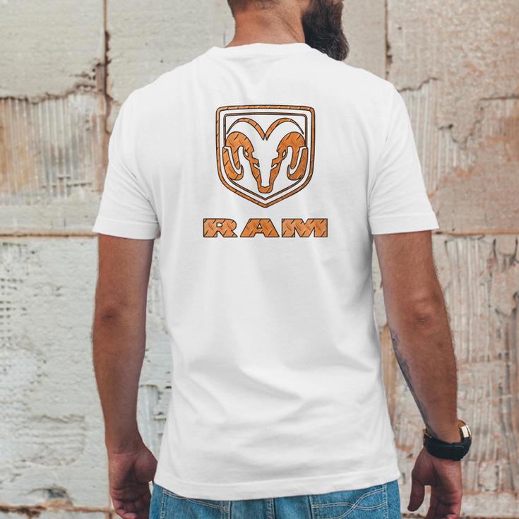 Dodge Ram Trucks Logo Graphic Mens Back Print T-shirt Funny Gifts