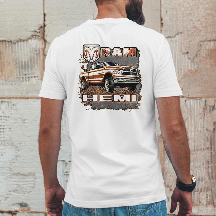 Dodge Truck Offroad Licensed Mens Back Print T-shirt Funny Gifts