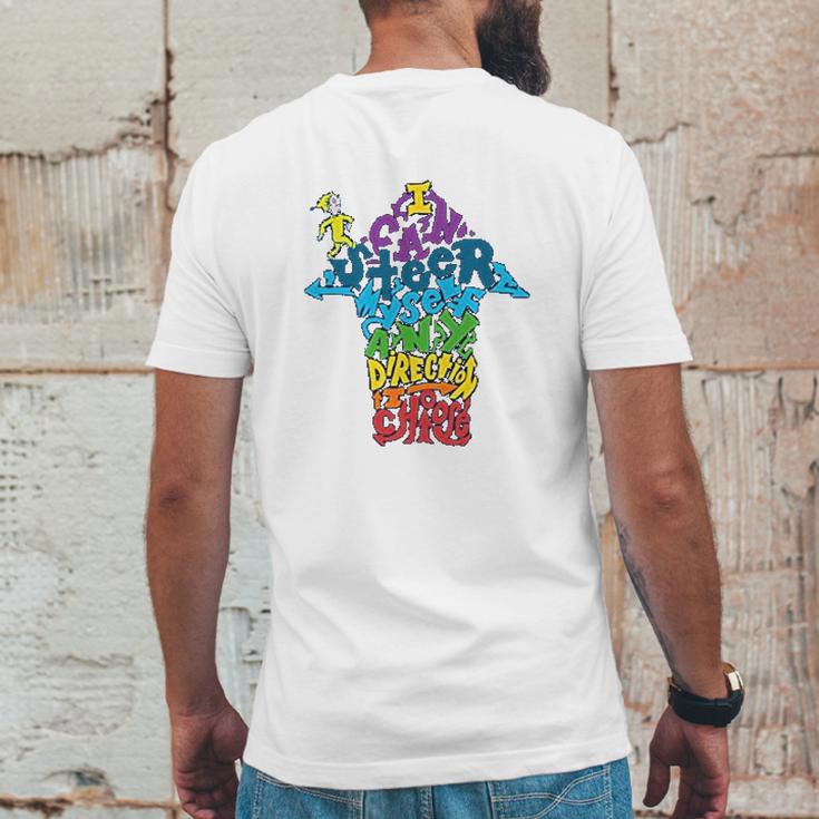 Dr Seuss Oh The Places You Will Go Any Direction Mens Back Print T-shirt Funny Gifts