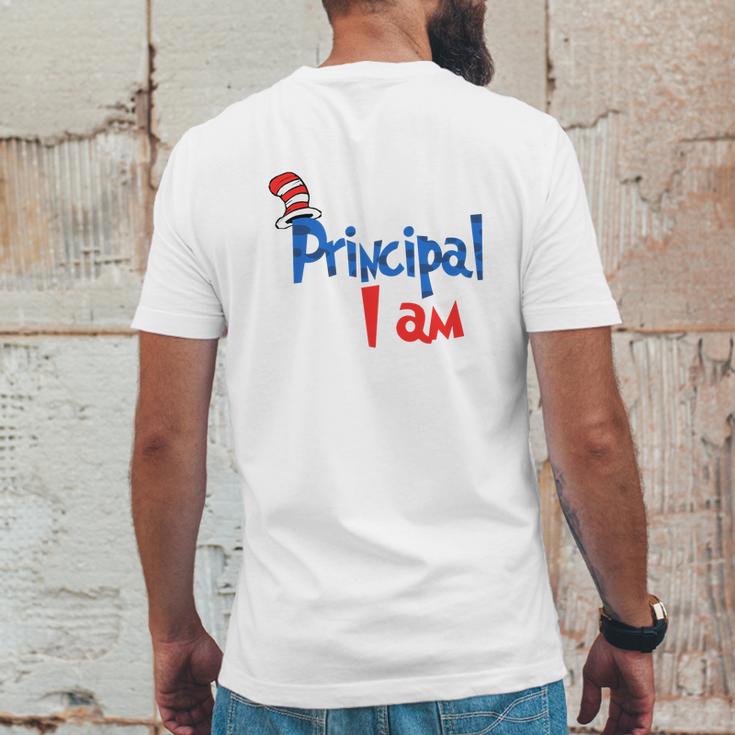 Dr Seuss Principal I Am Mens Back Print T-shirt Funny Gifts