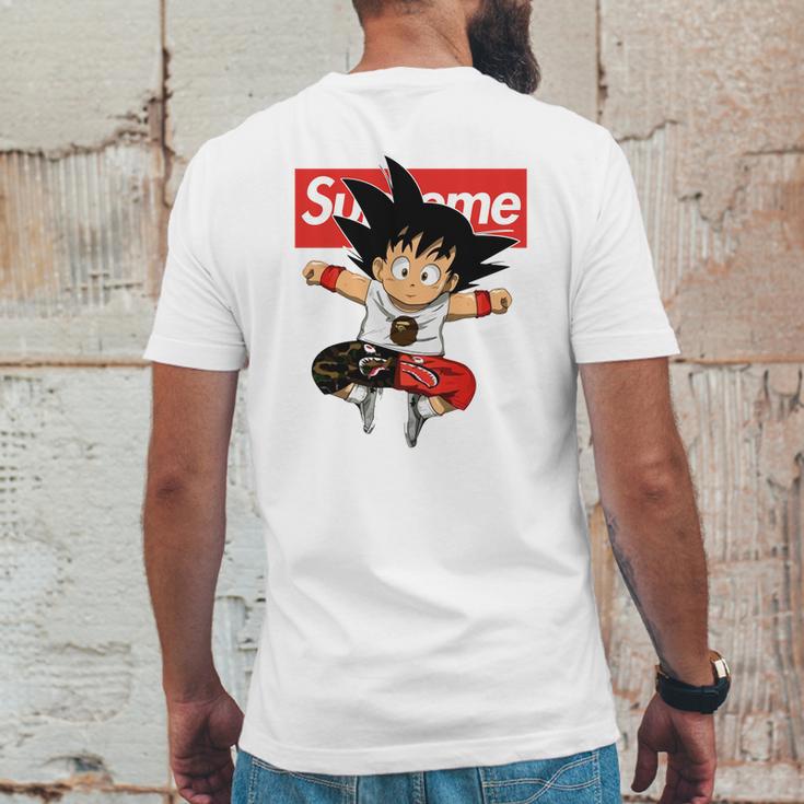 Dragon Ball Z Son Gohan And Supreme Mashup ShirtShirt Tee Mens Back Print T-shirt Funny Gifts