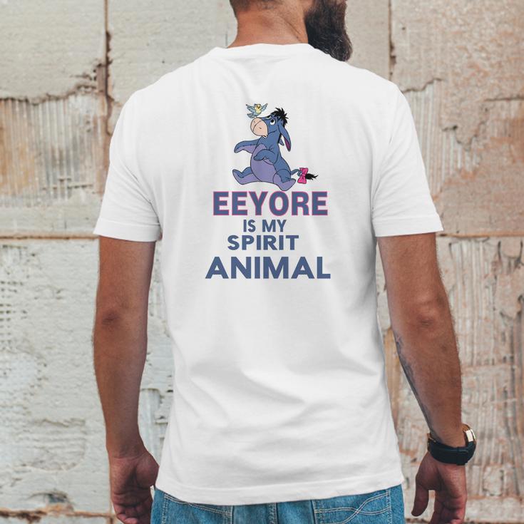 Eeyore Is My Spirit Animal Mens Back Print T-shirt Funny Gifts