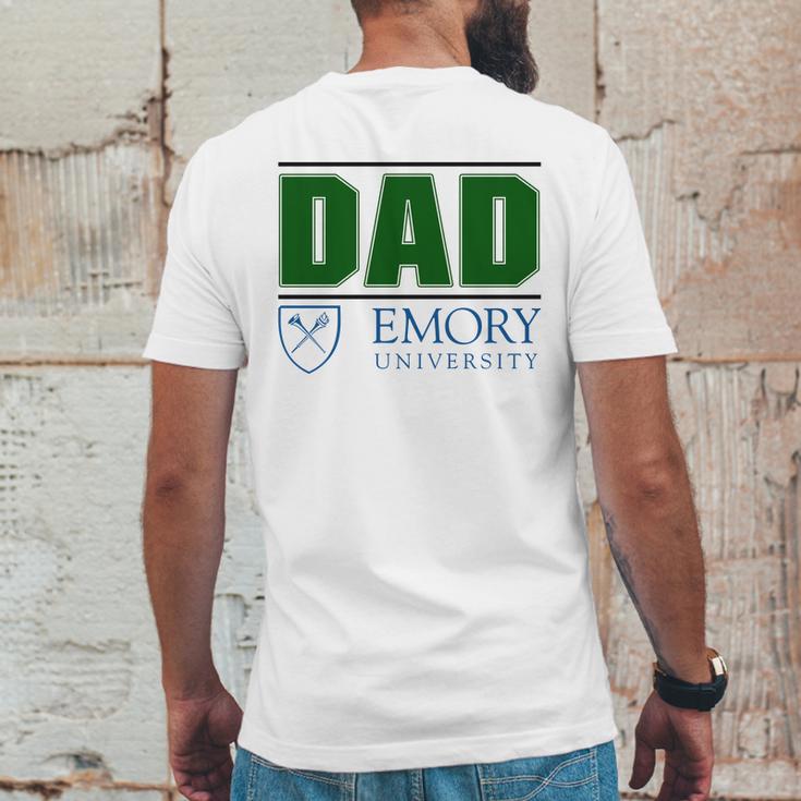 Emory University Proud Dad Parents Day 2020 Mens Back Print T-shirt Funny Gifts