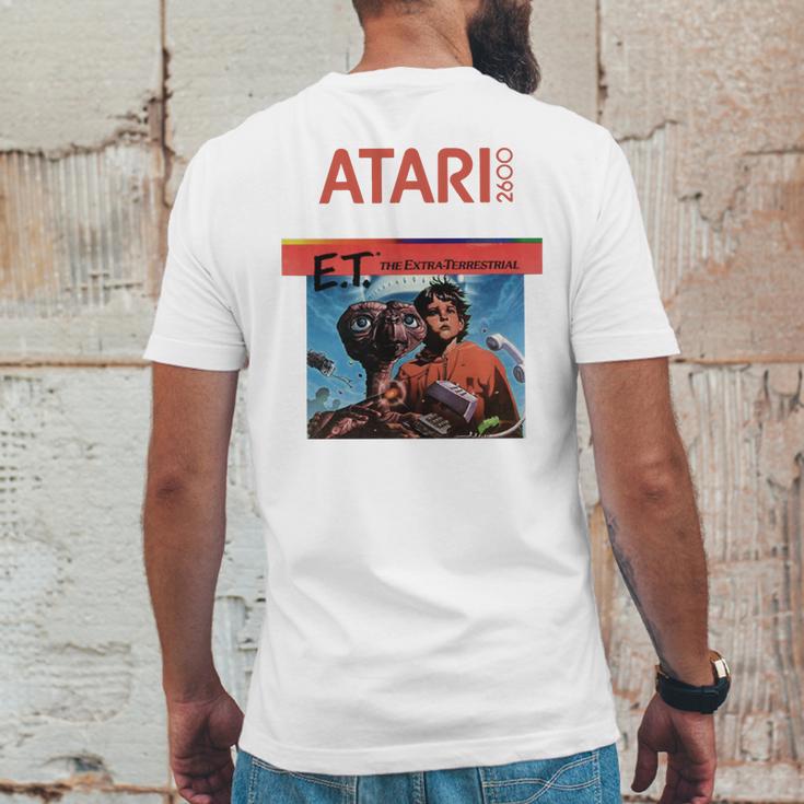 Et The Extra Terrestrial Atari Mens Back Print T-shirt Funny Gifts