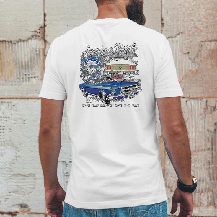 Fair Game 1967 Mustang Ford Mens Back Print T-shirt Funny Gifts