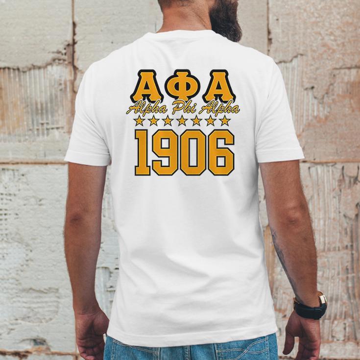 Fashion Greek Alpha Phi Alpha 7 Stars 1906 Ringer Mens Back Print T-shirt Funny Gifts