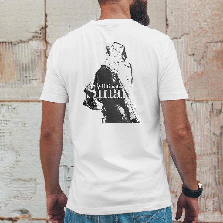 Frank Sinatra Ultimate Sinatra Mens Back Print T-shirt Funny Gifts