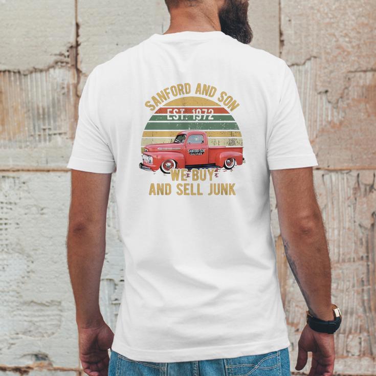 Fred Sanford We Buy And Sell Junk Retro Mens Back Print T-shirt Funny Gifts