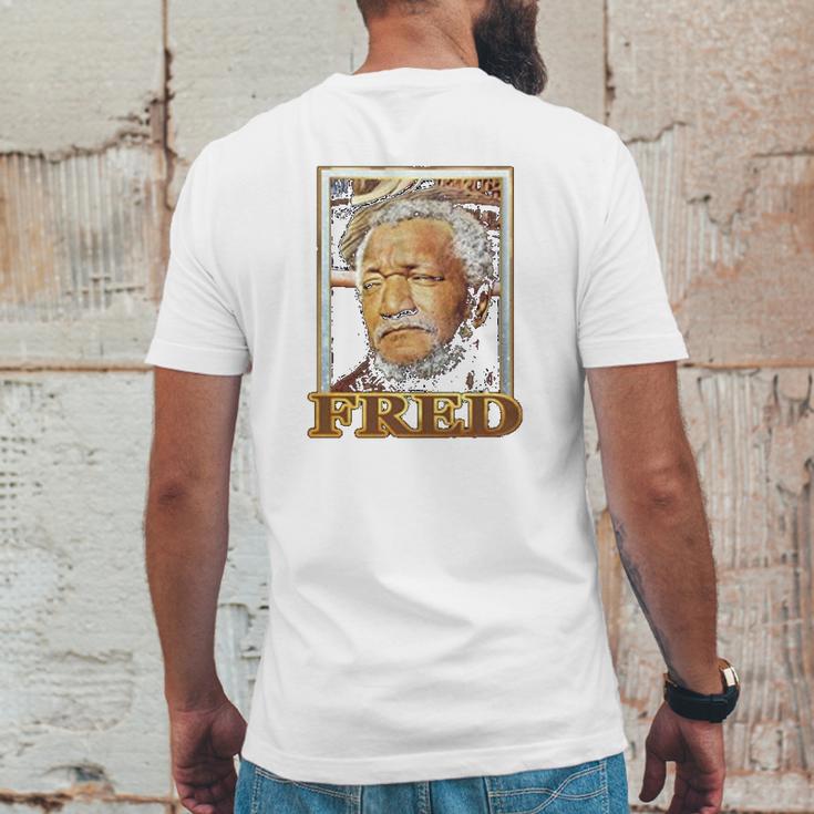 Fred Sanford Retro Portrait Mens Back Print T-shirt Funny Gifts