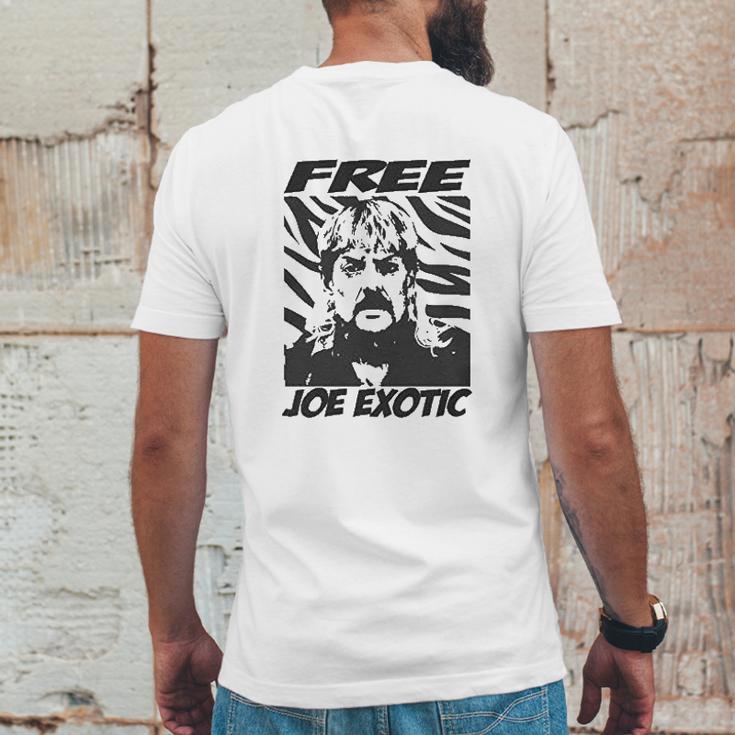 Free Joe Exotic King Of The Tigers Mens Back Print T-shirt Funny Gifts