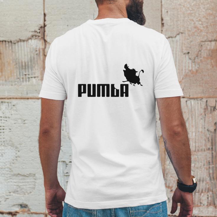 Funny Pumba Mens Back Print T-shirt Funny Gifts