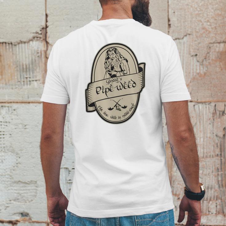 Gandalf Pipe Weed Mens Back Print T-shirt Funny Gifts