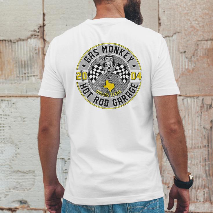 Gas Monkey Garage Racer Style Badge Mens Back Print T-shirt Funny Gifts