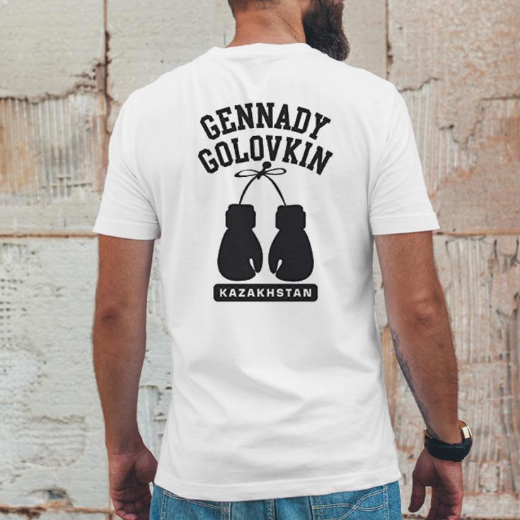 Gennady Golovkin Perfect Gift Mens Back Print T-shirt Funny Gifts