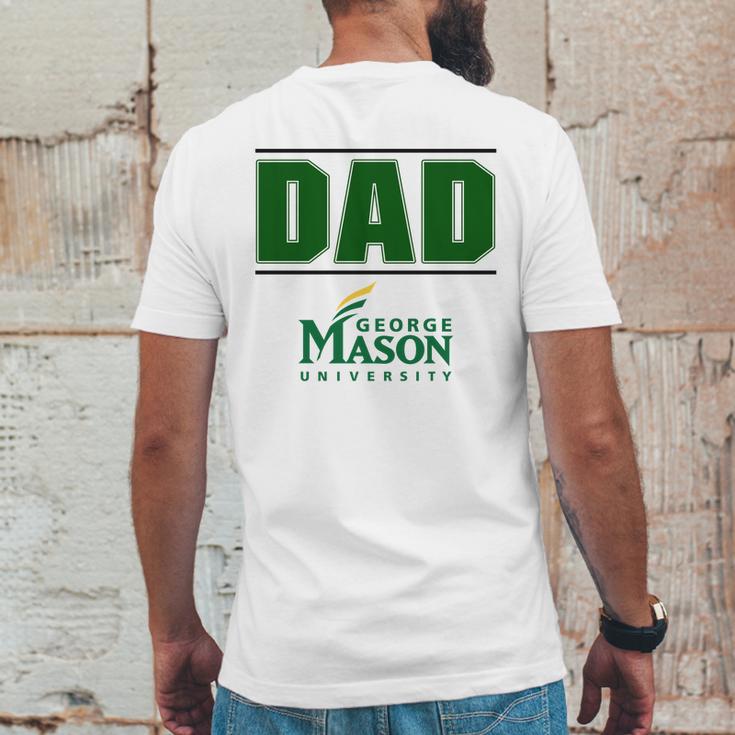 George Mason University Proud Dad Parents Day 2020 Mens Back Print T-shirt Funny Gifts