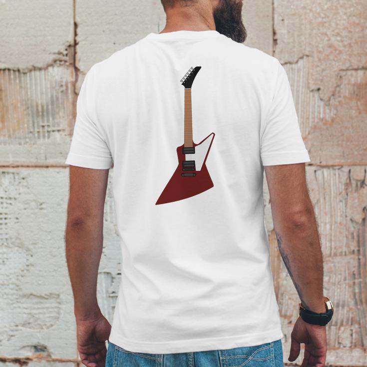 Gibson Explorer GuitarShirt Mens Back Print T-shirt Funny Gifts