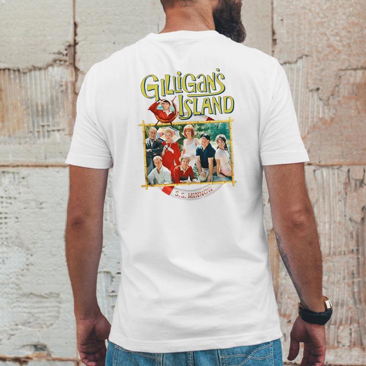 Gilligans Island Mens Back Print T-shirt Funny Gifts