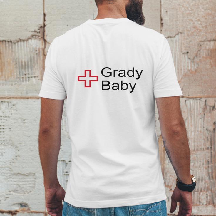 Grady Baby Mens Back Print T-shirt Funny Gifts