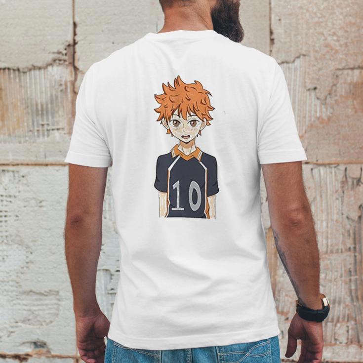 Haikyuu Adorable Gift Mens Back Print T-shirt Funny Gifts