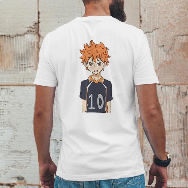 Haikyuu Lovely Gift Mens Back Print T-shirt Funny Gifts