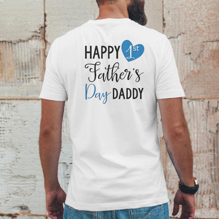 Heart Co Designs Day Baby Onesies Happy 1St Fathes Day Daddy Mens Back Print T-shirt Funny Gifts