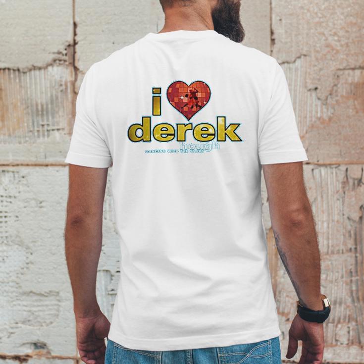 I Heart Derek Mens Back Print T-shirt Funny Gifts