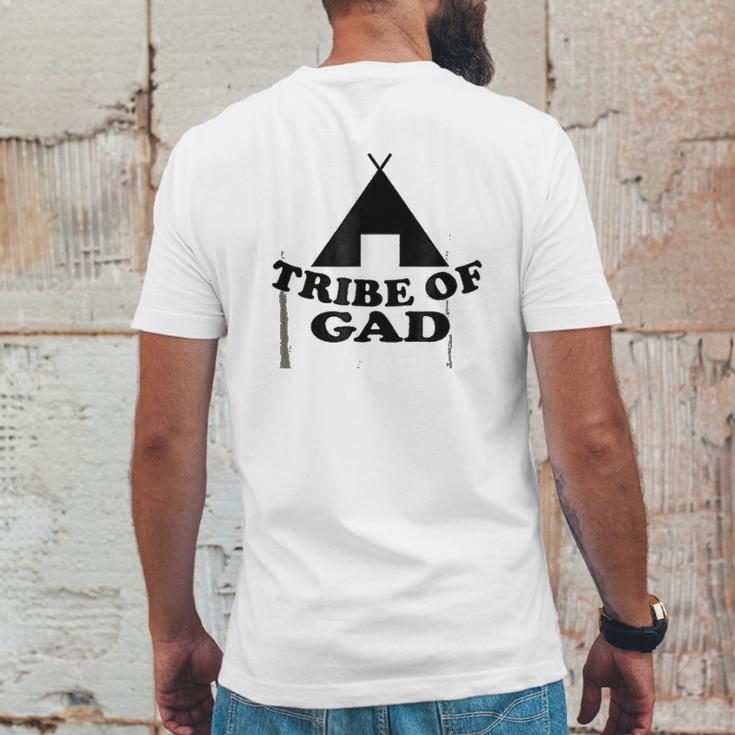 Hebrew Israelite Clothing Tribe Of Gad Booth Mens Back Print T-shirt Funny Gifts