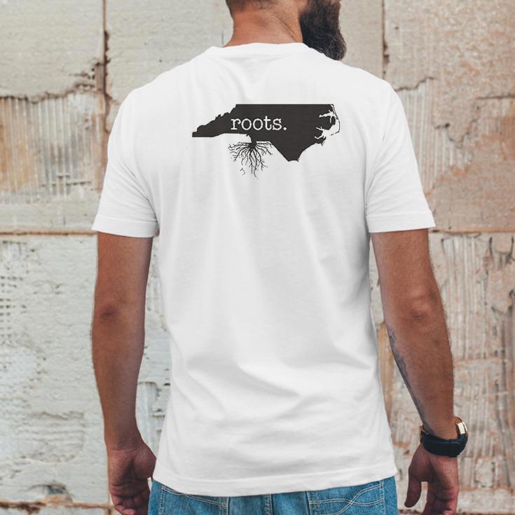 Home Roots State North Carolina Mens Back Print T-shirt Funny Gifts