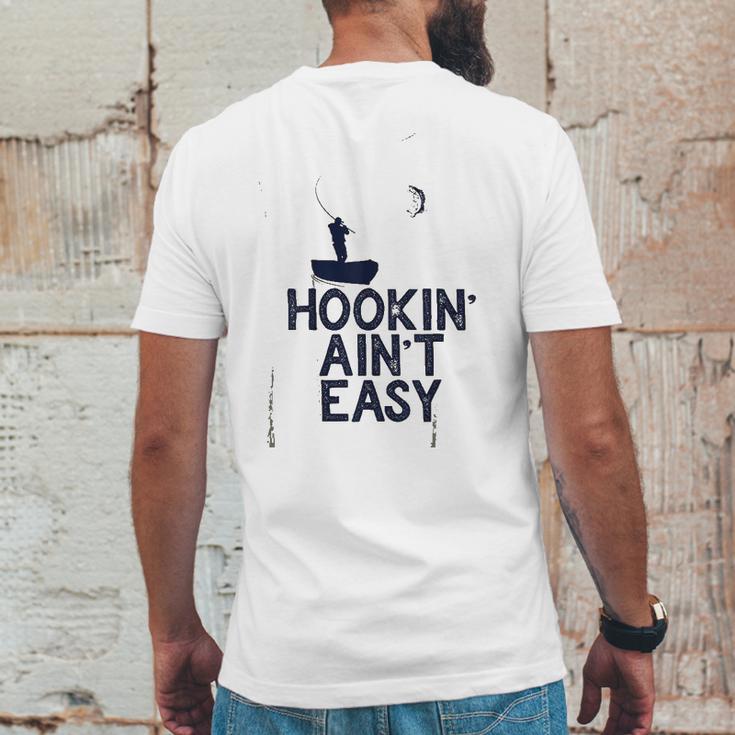 Hookin Aint Easy Mens Back Print T-shirt Funny Gifts