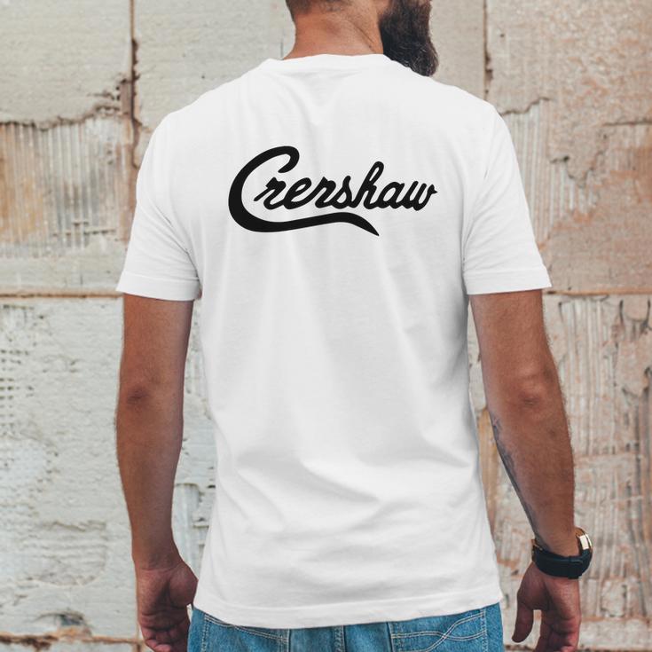 Hussle Crenshaw Mens Back Print T-shirt Funny Gifts