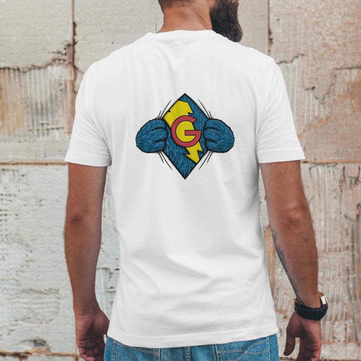 IÂ´M Super Grover T-Shirt Mens Back Print T-shirt Funny Gifts