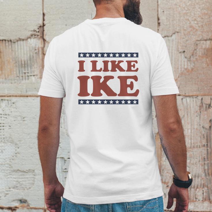 I Like Ike Mens Back Print T-shirt Funny Gifts