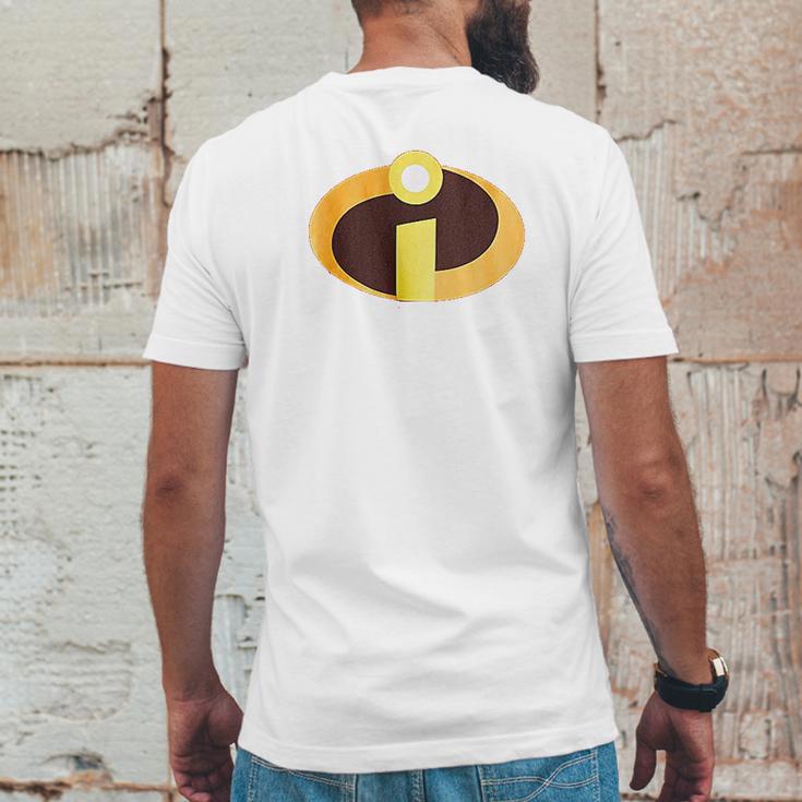 The Incredibles Logo Costume Mens Back Print T-shirt Funny Gifts